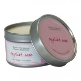 NORTHUMBRIAN ENGLISH ROSE SOY CANDLE 15HBT