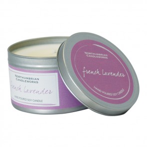 NORTHUMBRIAN FRENCH LAVENDER SOY CANDLE 15HBT